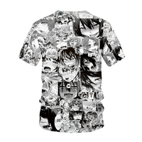 T-shirt imprimé Anime 3d pour hommes et femmes, Streetwear, avec motif Hentai, col rond, Hip Hop, Harajuku, décontracté, Sexy, vêtements pour filles, collection 2020