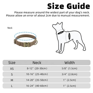 <span class=keywords><strong>Collar</strong></span> de perro de cuero genuino de 2 capas duradero de fábrica de COCOBUDDY con hebilla de metal de liberación rápida - Product Image 6