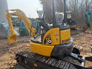 รถขุดขนาดเล็ก Komatsu PC30 มือสองจากญี่ปุ่น น้ำหนัก 3.1 ตัน บูมหมุนได้ พร้อมมอเตอร์ PLC เกียร์บ็อกซ์ ปั๊ม-ชั่วโมงการใช้งานต่ำ - Product Image 5