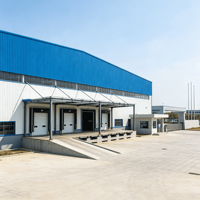 Edificio de taller con estructura de acero, taller económico, taller de almacenamiento agrícola con estructura de acero prefabricada