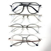 Montures de lunettes optiques en acétate rétro et tendance du fabricant, ultra-légères, confortables, à monture complète, protectrices pour les yeux