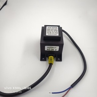 Transformateur AC étanche IP68 15W 220V vers 24V, adaptateur d'alimentation encapsulé EI48 pour éclairage de fontaine subaquatique de piscine