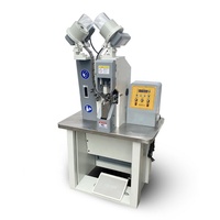 Nouvelle machine automatique de perforation et de pose d'œillets pour empeignes de chaussures de sécurité, avec moteur et roulement, 220V, 60-180 cycles/minute, 190kg, pour la fabrication