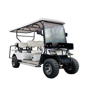 Carrito de Golf Eléctrico de 4 Ruedas 110V/220V, Resistente, para Campos de Golf y Sitios Turísticos - Product Image 2
