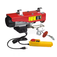 Iehc 1000 Mini Palan Électrique à Câble Micro Treuil Grues 500kg/1000kg Capacité 120v 220v 380v Télécommande Sans Fil Chaîne