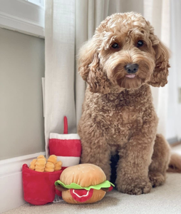 Jouet pour chien mignon, jouet en peluche personnalisé pour chien, nouveaux jouets en peluche doux simulant des fruits et des glaces - Product Image 3