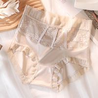 ZhenShangMei Culotte taille haute en dentelle pour femmes Sous-vêtements hipster français Slip en gros