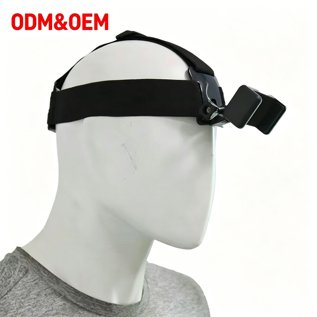 Riding Mobile Phone Head Mount Fixed Shooting Bracket POV Video Live Video Clip Headband Snap for iPhone 171615/GoPro 13 12