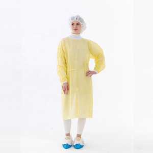 20gsm 40gsm ماء ثوب عزل غير منسوج يمكن التخلص منه باللون الأبيض والأزرق والأصفر EOS نوع التعقيم PP/SMS + PE المواد - Product Image 3