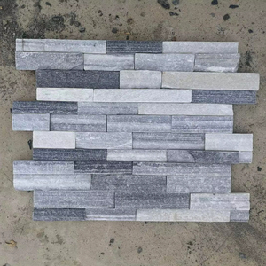 Durable Modern Design Exterior Wall Cladding Tile Natural Stone Striped Cut-to-Size Split Surface Finish for Outdoor <strong>Use</strong> <strong>Antacid</strong> - Product Image 1