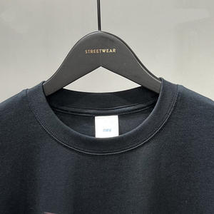 T-shirt à manches courtes pour <span class=keywords><strong>homme</strong></span> 100% coton 230G, ample, impression numérique à décharge virtuelle, style hip-hop, fil teint en continu - Product Image 4