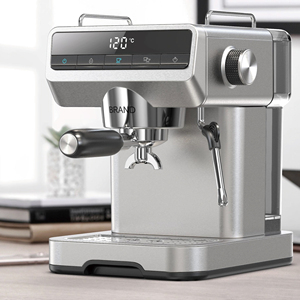 Máquina de Espresso Semiautomática Estilo Italiano Aifa, Acero Inoxidable, Logotipo Personalizado, <span class=keywords><strong>Cafetera</strong></span> para el Hogar con Soporte en Francés - Product Image 3