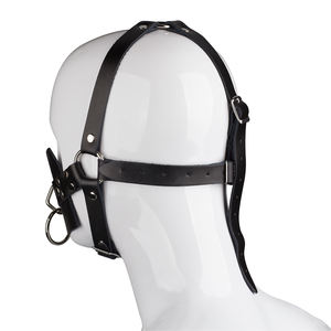 Testa imbracatura sesso <span class=keywords><strong>Bondage</strong></span> bocca palla Gag Fetish erotico in metallo Gag per donne giochi per adulti sesso BDSM giocattoli per coppie SM <span class=keywords><strong>bondage</strong></span> - Product Image 1