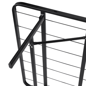 King House Bedroom Smart Base Foldable Modern Durable Metal <b>Platform</b> <b>Bed</b> <b>Frame</b> Customizable Color King Size <b>Bed</b> Base Stable - Product Image 4