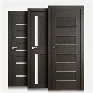 Puerta de Panel de Melamina de Alta Calidad para Interiores |   Puertas Interiores de Madera de Diseño Moderno para Hoteles y Apartamentos - Product Image 2
