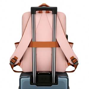 Mochila para Portátil Personalizada con Logotipo Empresarial, Ligera, Estilo Coreano, para Niños y Niñas, con Puerto USB, para Viajes - Product Image 3