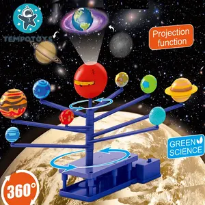 템포 신상품 우주 완구 과학 증기 행성 장난감 교육 완구 태양계 천문학 모델 brinquedo