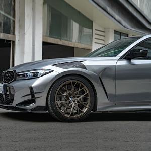 WRAPMASTER 1,52*17m PET brillante rascacielos gris autoadhesivo automotriz película para envolver vehículos envoltura de Color para coche - Product Image 5