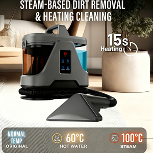 <span class=keywords><strong>Aspirateur</strong></span> vapeur professionnel portable 2026 pour tapisserie, nettoyage humide et sec, <span class=keywords><strong>multi</strong></span>-usages pour la maison, les canapés, les tapis et les sièges de voiture - Product Image 5