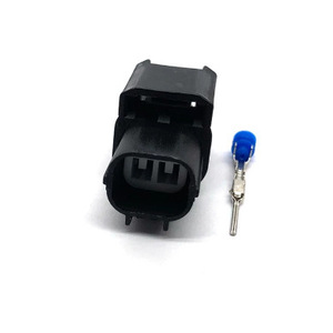 Conector de Sensor de Presión de Admisión Honda, 6188-0590 6189-0891, Conector Automotriz de Plástico Negro de 2 Pines Macho - Product Image 2