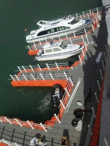 Muelle <span class=keywords><strong>Flotante</strong></span> Hisea de 500*500*500 mm, HDPE Modular, Resistente a los Rayos UV, Color Azul, Garantía de 3 Años, Durabilidad de 10-15 Años, Muelle Marino - Product Image 5