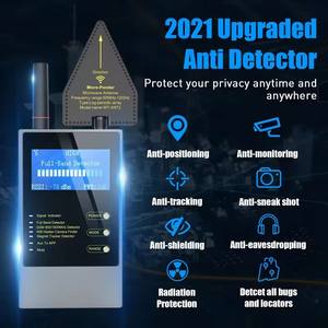 WT10 akıllı Anti-Spy WiFi sinyal analizörü taşınabilir 10MHz-4GHz radyo dalga dedektörü ile kablosuz kamera <span class=keywords><strong>GPS</strong></span> bulucu <span class=keywords><strong>Metal</strong></span> malzeme - Product Image 2