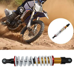Amortisseur de moto 380 mm avec distance entre centres de trous, amortisseur à amortissement réglable pour moto tout-terrain et VTT de 90 cc à 250 cc, neuf - Product Image 5
