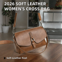 Sac à bandoulière vintage marron en PU pour femme, avec boucle, style mode, sac de luxe à la mode pour usage quotidien