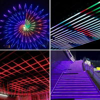 Contrôleur LED Artnet 8 canaux DMX512 H807SA, connexion RJ45, construction métallique, portable, contrôle programmable des pixels