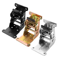 DIY Multifonctionnel 180 Degrés Automatique Pliant Support Auto-Verrouillage Charnière pour Table Chaise Jambe Connexion Acier Salon