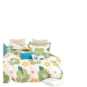 4 Piece Bedsheet Bedding <strong>Set</strong> <strong>Complete</strong> Polyester <strong>Bed</strong> Sheets Print Designs Bedding <strong>Set</strong> Factory Price - Product Image 2