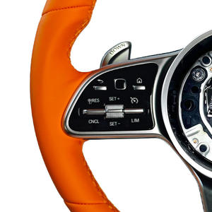 Nouveau volant en cuir orange pour <span class=keywords><strong>Mercedes</strong></span> Benz W212 Sls C117 Cls63 X164 Gle 53 - Product Image 4