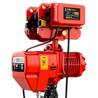 Palans à chaîne électriques antidéflagrants HSY 100 kg 1 tonne 2 tonnes