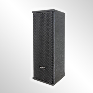 VANT LV502 Active Mini <strong>Line</strong> <strong>Array</strong> <strong>Speaker</strong> System 120W Outdoor <strong>Sound</strong> Column with <strong>5</strong>-Inch Drivers-Black - Product Image 1