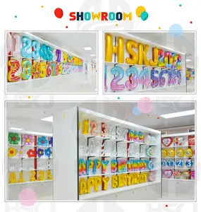 Factory Hot Sale Birthday Gift Party Decorations Foil Balloon OEM ODM PA Nylon Premium Quality Shaped Balloons For Party