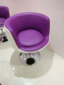 Barre de chaise de barbier ronde à hauteur réglable et pivotante à 360 degrés de conception industrielle populaire en gros - Product Image 3