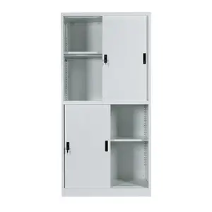 Mobili per ufficio di alta qualità ad alta capacità di file cabinet in metallo della parete ufficio armadi 2 porta armadio in acciaio fornitore