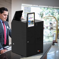 Terminal de Autoservicio Usingwin de 10.1 Pulgadas con Aceptador de Efectivo y Monedas, SDK Android 11, para Restaurante