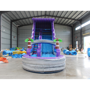Customized Size Purple Marble Inflatable <b>Pool</b> <b>Slide</b>/inflatable slip n <b>Slide</b> /inflatable Water <b>Slide</b> for Sale - Product Image 4