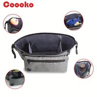 Meilleure vente et haute qualité universel bébé réglable poussette organisateur Caddy