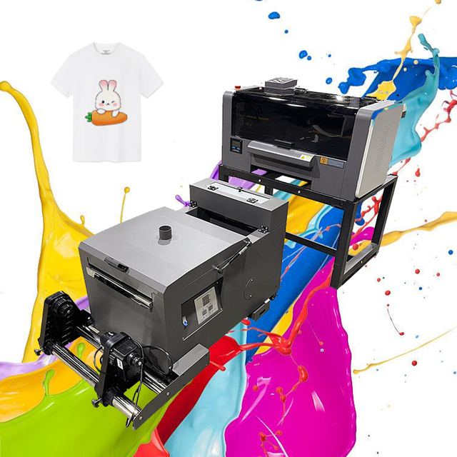 Factory Production Digital Dtf Printer A1 A3 I1600 Xp600 Heads T-shirt Heat Transfer 12 24Inch Dtf Printer