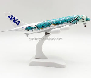 โมเดลเครื่องบินดายแคสต์ขนาด20ซม. <span class=keywords><strong>A380</strong></span> Ana สินค้าใหม่สีเต่าที่ดียอมรับการปรับแต่งได้สำหรับฤดูร้อน - Product Image 2