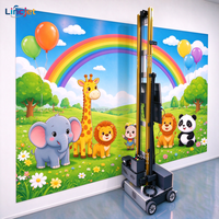 2026 LINCJET LC Printer Inkjet UV 2-in-1 DX7 untuk Dinding & Lantai Semi-Otomatis Garansi 2 Tahun Kartu/Struk/Tube Printer
