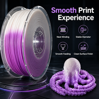 Filament PLA photochromique réactif aux UV 1,75 mm/3,0 mm 1 kg avec effet blanc-rouge pour imprimantes 3D FDM/FFF, fabricants, grossistes, revendeurs
