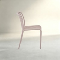 Chaise de salle à manger moderne en polypropylène de haute qualité, empilable, sans accoudoirs, en plastique, prix abordable pour les événements