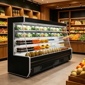 Refrigerador Exhibidor de Vegetales de Envío Rápido y Refrigerador Exhibidor de Vegetales para Supermercados y <span class=keywords><strong>Verduleros</strong></span> - Product Image 1
