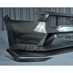 กันชนหน้าคาร์บอนไฟเบอร์ทรง Drifton GTD สำหรับ Ford Mustang Gen7 S650 อัพเกรดกันชน - Product Image 5