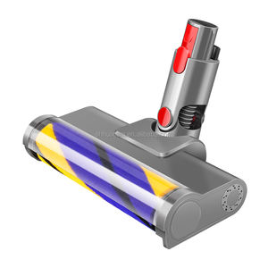 Tête de brosse électrique d'affichage de poussière de lumière verte adaptée aux aspirateurs Dysons V8 V7 V10 V11 V15, pièces de rechange de tête de nettoyage - Product Image 2