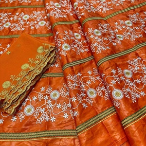 <span class=keywords><strong>Tissu</strong></span> de dentelle africaine fantaisie en gros à prix abordable, nouveaux designs pour mariage, vendu par ensemble et couleur - Product Image 4