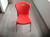 Chaises d'extérieur en plastique prix de gros pour restaurant usage domestique